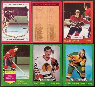 1973-74 OPC  #1-264 MIDGRADE (DARK BACKS ONLY) Complete Your Set Pick *virtus*-image