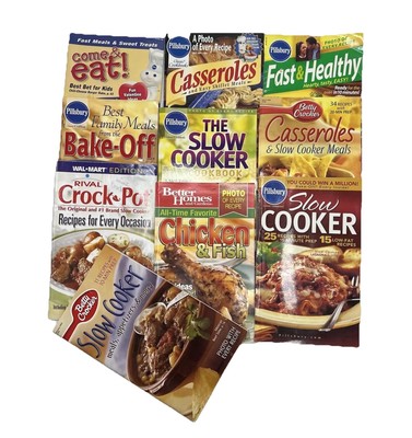Pillsbury Betty Crocker Better Homes Etc Cookbook Mini Magazines Lot of 10 Vtg-image