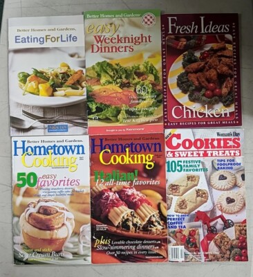 Cooking Magazines Better Homes And Gardens Chicken Cookies Italian Easy Weekn X6-image