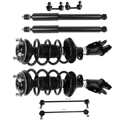 For  2013 2014 2015 Honda Civic Front Complete Struts Rear Shocks Sway Bar 8PCS-image