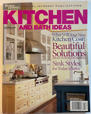 Better Homes and Gardens Kitchen and Bath Ideas Magazine March / April 2004-image