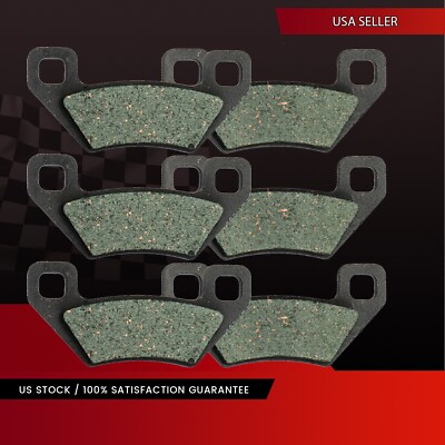 Front Rear Brake Pads For Arctic Cat 1436-420 Complete (3 Pack)-image
