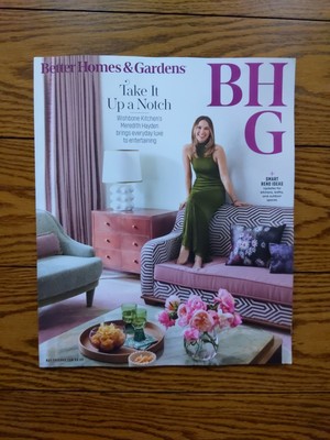 BHG Magazine May 2025 Better Homes & Gardens Meredith Hayden & recipes-image