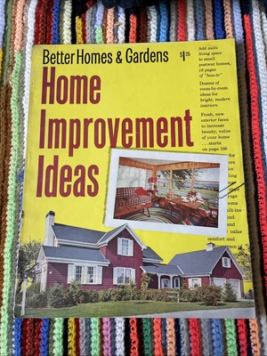 Better Homes & Gardens Home Improvement Ideas 1955-56 - Mid Century Modern Decor-image