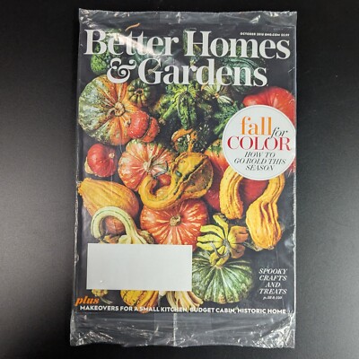 Better Homes & Gardens Magazine, October 2018, 'Fall for Color'-image