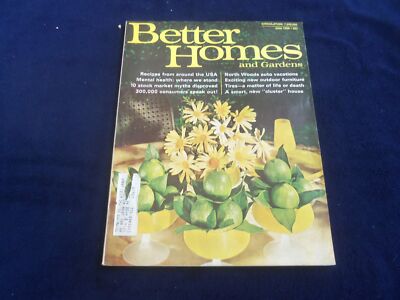 1968 JUNE BETTER HOMES AND GARDENS MAGAZINE - NICE COVER, PHOTOS & ADS- ST 4628R-image