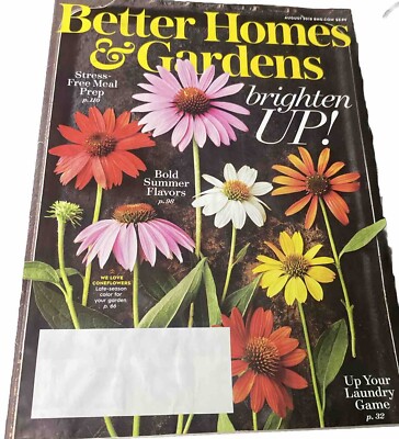 Better Homes and Gardens August 2018 Brighten Up!-image