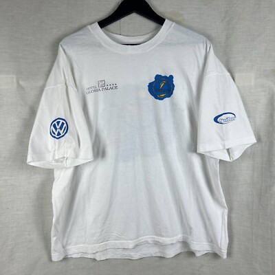 Vintage Gran Canaria Wind Surfing T-Shirt White 2XL 90s Surfwear Retro Sports-image