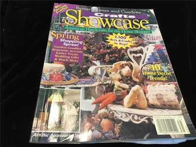 Better Homes & Gardens Magazine Crafts Showcase Spring 1997 10 Home Decor Trends-image