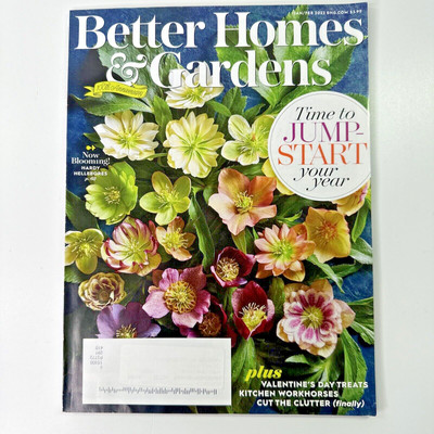 Better Homes & Gardens Magazine Jan Feb 2022 Jump Start Issue Food Lifestyle-image