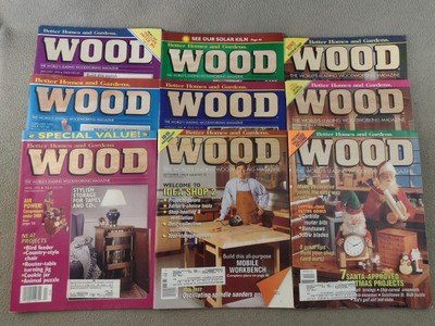 Wood Magazine Better Homes and Gardens 1994 Complete Year and Guide to Routers-image