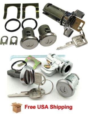 Fits 1969 Chevrolet Camaro Complete OE style Lock Set with GM keys SHIPS FREE-image