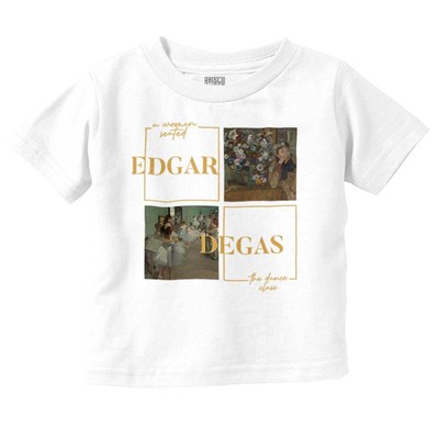 Edgar Degas Modern Art Paintings Dance Class Toddler Boy Girl Youth T Shirt Tee-image