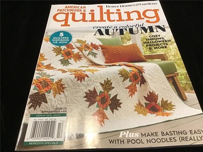 Better Homes & Gardens Magazine American Patchwork & Quilting Autumn Projects-image