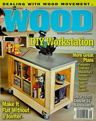 BETTER HOMES & GARDENS MAGAZINE | SEPT 2021 | WOOD: DIY WORKSTATION-image