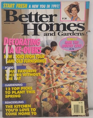 1991 Better Homes & Gardens: Decorating Make-Overs, Make This Country Quilt-image