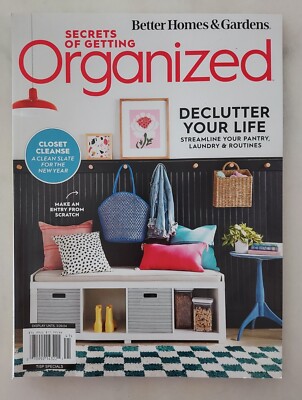 Better Homes & Gardens Secrets of Getting Organized - Early Spring 2024 Magazine-image