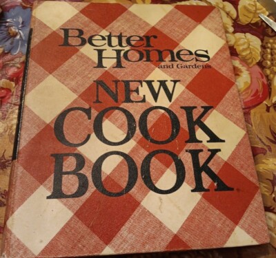 Vintage 1968 Better Homes & Garden New Cookbook Ring Binder By Meredith Press-image