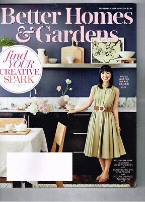 Better Homes and Gardens Magazine September 2019-image