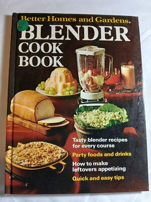 Better Homes And Gardens Blender Cook Book First Edition 1971 Hardcover good-image