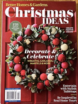 Better Homes and Gardens Magazine 128 CHRISTMAS IDEAS 2022, DECORATE & CELEBRATE-image