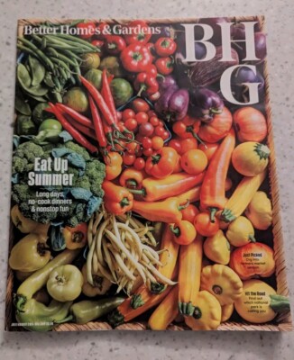 Better Homes & Gardens Magazine Summer Dinners 1894 Jersey Shore Cottage RVing-image