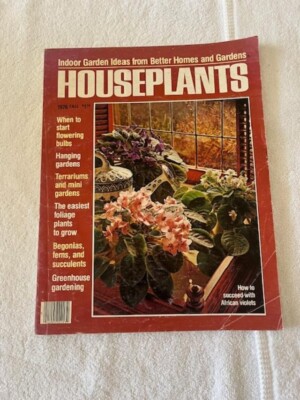 Better Homes and Gardens Magazine Fall 1976 Vintage Ads Houseplants-image
