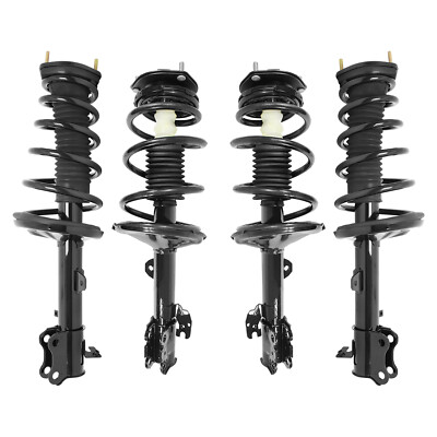 4Pcs Front & Rear Complete Struts shocks for 2001-2003 Toyota Highlander AWD-image