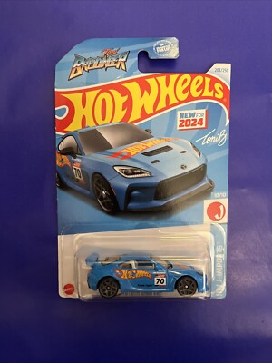 HOT WHEELS 2024 TOYOTA GR86 CUP RACE TEAM BLUE 203/250 HRY77 TONI BREIDINGER CAR-image