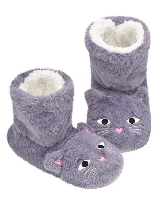 Slipper Socks for Women, Cozy Cute Animal House Indoor Socks with Soft Soles,...-image