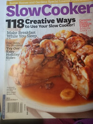 Better Homes & Gardens  SLOW COOKER magazine  2012 F13-image