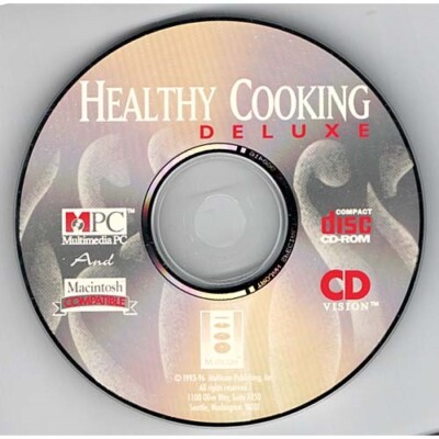 Healthy Cooking Deluxe ~ Better Homes & Gardens ~ Instructional ~ CD Acceptable-image