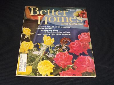 1962 FEBRUARY BETTER HOMES & GARDENS MAGAZINE NICE COVER & ADS - H 1319-image
