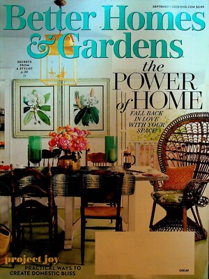 Better Homes & Gardens Magazine September 2020 Food Health Beauty-image