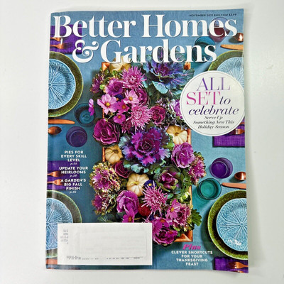 Better Homes & Gardens Magazine November 2021 Celebrate Issue Food Lifestyle-image