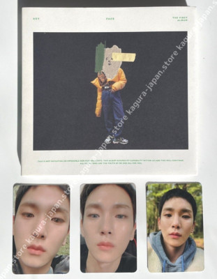 SHINee KEY FACE [White ver.] 1st Solo Album 2018 CD + Booklet + Photocard-image
