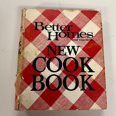 Vintage Better Homes & Gardens New Cook Book 1976 Binder  third printing-image