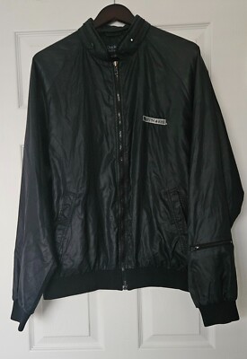 MARTINI & ROSSI Duckster Vintage 80's Promo Nylon Hooded Windbreaker Jacket XL-image