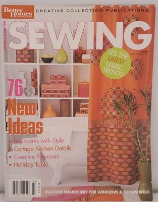 Better Homes and Gardens Sewing  2003 Issue-image