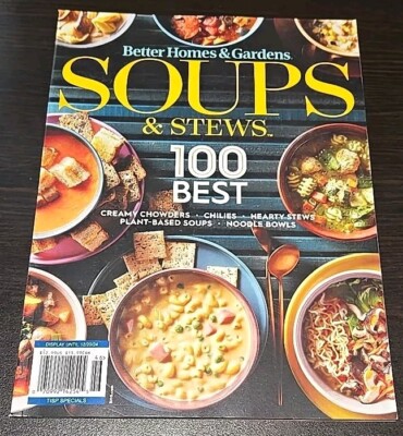 Better Homes & Gardens Soups & Stews 2024 100 Best Recipies-image