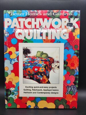 Patchwork Quilting Better Homes Gardens First Edition 1977 Don Dooley Hardcover-image