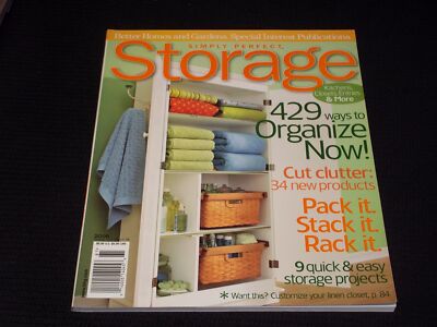 2006 EARLY SPRING BETTER HOMES & GARDENS STORAGE MAGAZINE - E 4489-image