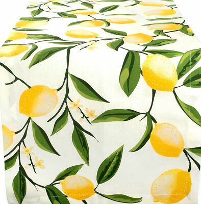 1 Fabric Outdoor Printed Table Runner (14