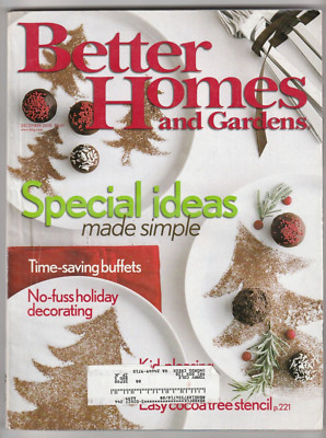 Better Homes & Gardens Magazine December 2005-image