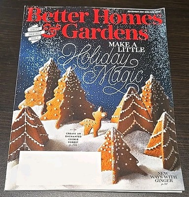 Better Homes & Gardens BHG Magazine December 2021 Holiday Magic-image