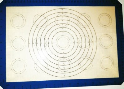 3 Pieces Non-Stick Mainstays Baltic Sea Silicone Baking Mat-image