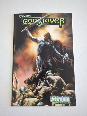 Spawn Godslayer #7 (2008) Low Print McFarlane Anacleto NM HIGH GRADE-image