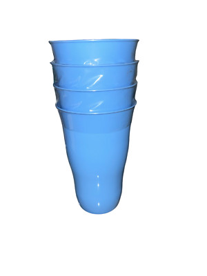 Mainstays baby blue Tumblers, 4 Piece-image