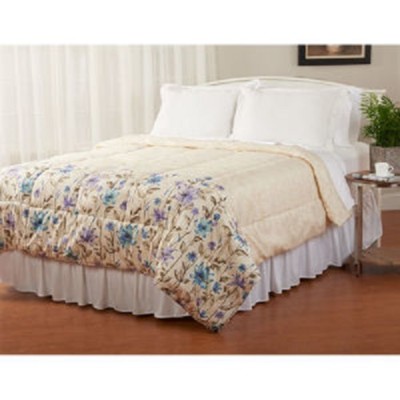 BELLE FLORAL COMFORTER HYPO-ALLERGENIC DOWN ALTERNATIVE TWIN SIZE DORM ROOM NEW-image