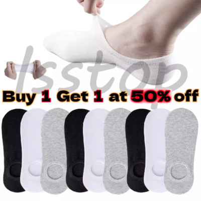 Lot 12 Pairs Mens No Show Socks Low Cut Anti-slid Casual Invisible Liner Socks-image